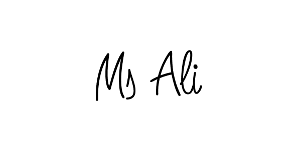 Once you've used our free online signature maker to create your best signature Angelique-Rose-font-FFP style, it's time to enjoy all of the benefits that Ms Ali name signing documents. Ms Ali signature style 5 images and pictures png