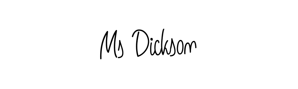 Once you've used our free online signature maker to create your best signature Angelique-Rose-font-FFP style, it's time to enjoy all of the benefits that Ms Dickson name signing documents. Ms Dickson signature style 5 images and pictures png