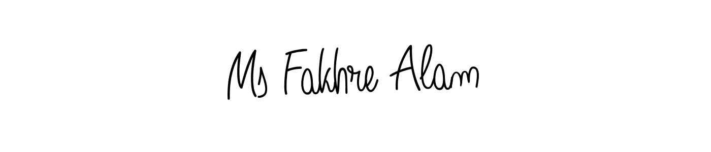 This is the best signature style for the Ms Fakhre Alam name. Also you like these signature font (Angelique-Rose-font-FFP). Mix name signature. Ms Fakhre Alam signature style 5 images and pictures png