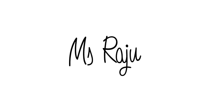 Check out images of Autograph of Ms Raju name. Actor Ms Raju Signature Style. Angelique-Rose-font-FFP is a professional sign style online. Ms Raju signature style 5 images and pictures png