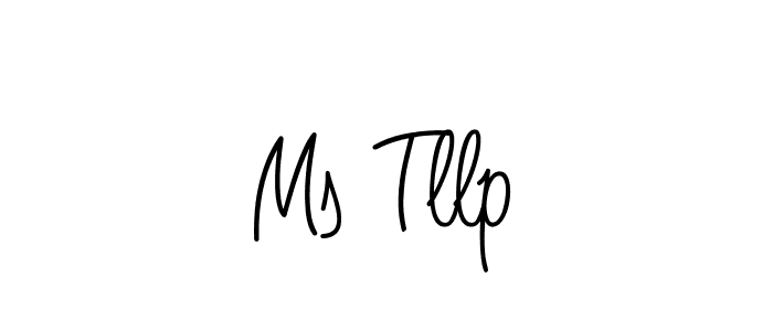 How to make Ms Tllp name signature. Use Angelique-Rose-font-FFP style for creating short signs online. This is the latest handwritten sign. Ms Tllp signature style 5 images and pictures png