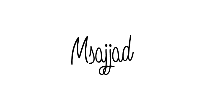 It looks lik you need a new signature style for name Msajjad. Design unique handwritten (Angelique-Rose-font-FFP) signature with our free signature maker in just a few clicks. Msajjad signature style 5 images and pictures png