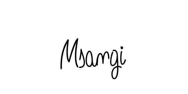 Once you've used our free online signature maker to create your best signature Angelique-Rose-font-FFP style, it's time to enjoy all of the benefits that Msangi name signing documents. Msangi signature style 5 images and pictures png