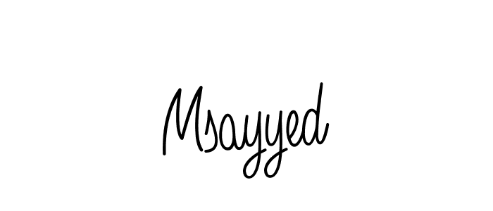 Msayyed stylish signature style. Best Handwritten Sign (Angelique-Rose-font-FFP) for my name. Handwritten Signature Collection Ideas for my name Msayyed. Msayyed signature style 5 images and pictures png