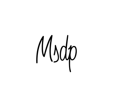 Design your own signature with our free online signature maker. With this signature software, you can create a handwritten (Angelique-Rose-font-FFP) signature for name Msdp. Msdp signature style 5 images and pictures png