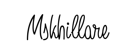 How to Draw Mskhillare signature style? Angelique-Rose-font-FFP is a latest design signature styles for name Mskhillare. Mskhillare signature style 5 images and pictures png