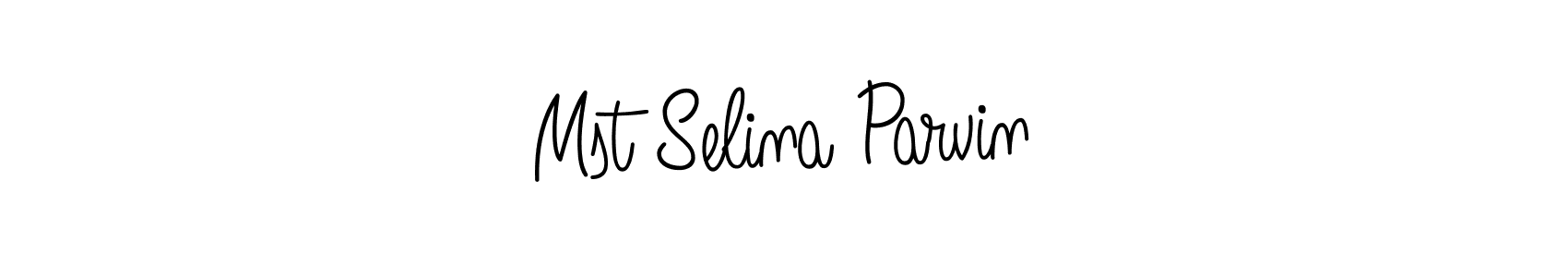 You can use this online signature creator to create a handwritten signature for the name Mst Selina Parvin. This is the best online autograph maker. Mst Selina Parvin signature style 5 images and pictures png