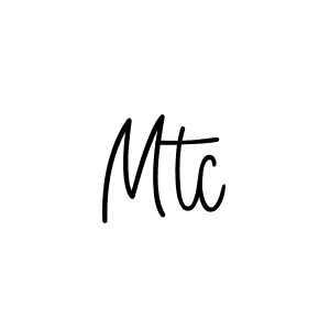 Also we have Mtc name is the best signature style. Create professional handwritten signature collection using Angelique-Rose-font-FFP autograph style. Mtc signature style 5 images and pictures png