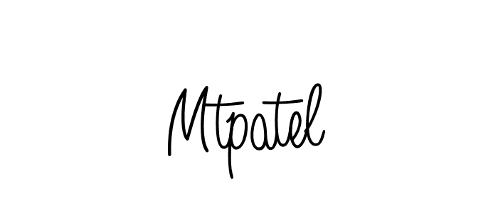 Also we have Mtpatel name is the best signature style. Create professional handwritten signature collection using Angelique-Rose-font-FFP autograph style. Mtpatel signature style 5 images and pictures png