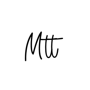Also we have Mtt name is the best signature style. Create professional handwritten signature collection using Angelique-Rose-font-FFP autograph style. Mtt signature style 5 images and pictures png