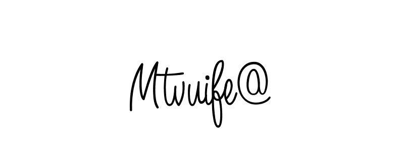 Also You can easily find your signature by using the search form. We will create Mtvuife@ name handwritten signature images for you free of cost using Angelique-Rose-font-FFP sign style. Mtvuife@ signature style 5 images and pictures png