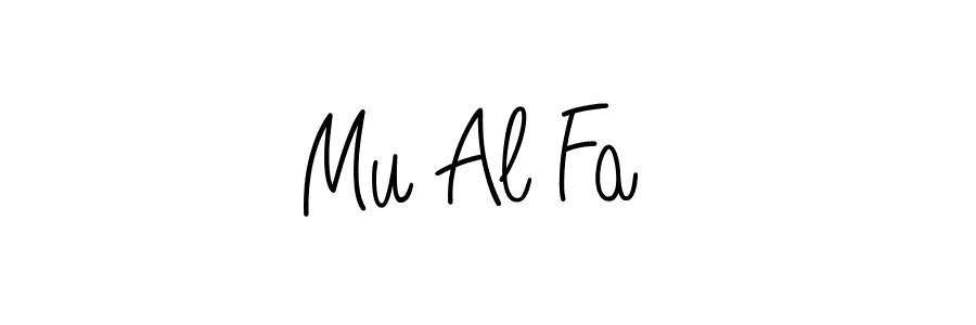 You can use this online signature creator to create a handwritten signature for the name Mu Al Fa . This is the best online autograph maker. Mu Al Fa  signature style 5 images and pictures png