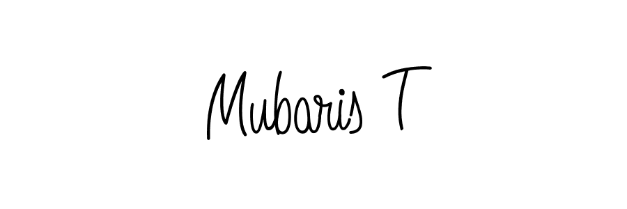 Best and Professional Signature Style for Mubaris T. Angelique-Rose-font-FFP Best Signature Style Collection. Mubaris T signature style 5 images and pictures png