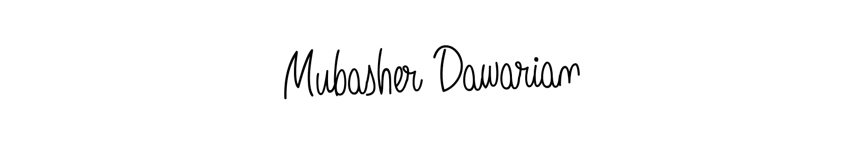 You can use this online signature creator to create a handwritten signature for the name Mubasher Dawarian. This is the best online autograph maker. Mubasher Dawarian signature style 5 images and pictures png