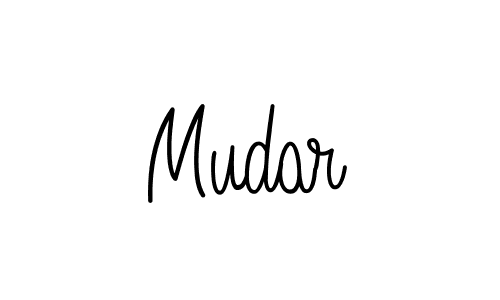 How to make Mudar name signature. Use Angelique-Rose-font-FFP style for creating short signs online. This is the latest handwritten sign. Mudar signature style 5 images and pictures png