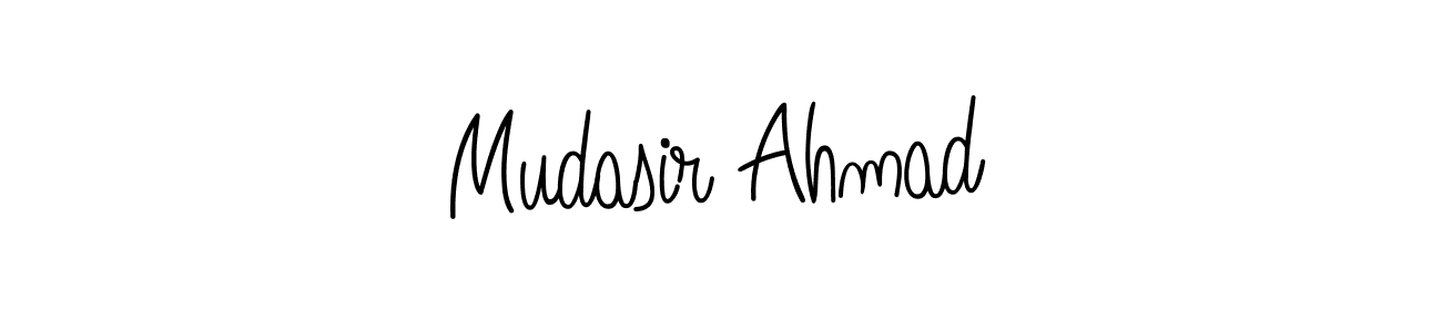 This is the best signature style for the Mudasir Ahmad name. Also you like these signature font (Angelique-Rose-font-FFP). Mix name signature. Mudasir Ahmad signature style 5 images and pictures png