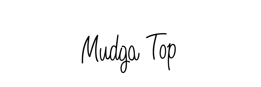 Angelique-Rose-font-FFP is a professional signature style that is perfect for those who want to add a touch of class to their signature. It is also a great choice for those who want to make their signature more unique. Get Mudga Top name to fancy signature for free. Mudga Top signature style 5 images and pictures png