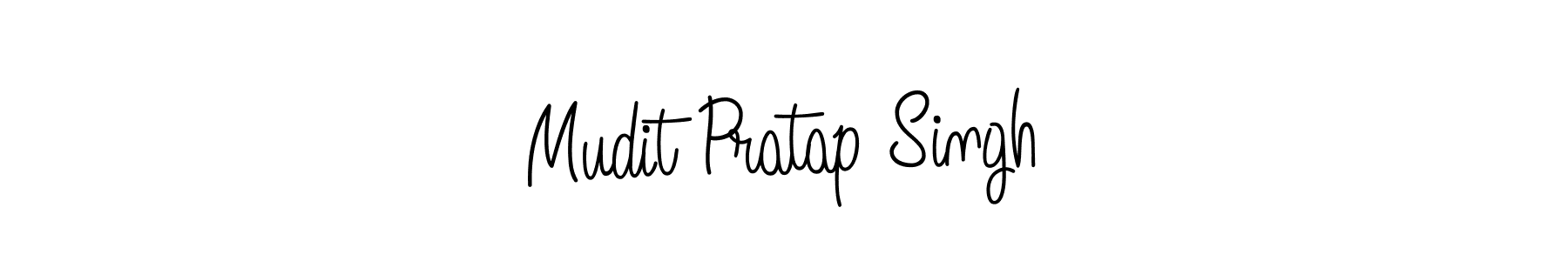 Make a beautiful signature design for name Mudit Pratap Singh. With this signature (Angelique-Rose-font-FFP) style, you can create a handwritten signature for free. Mudit Pratap Singh signature style 5 images and pictures png