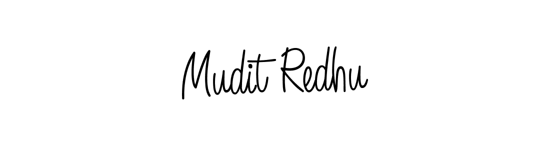 Once you've used our free online signature maker to create your best signature Angelique-Rose-font-FFP style, it's time to enjoy all of the benefits that Mudit Redhu name signing documents. Mudit Redhu signature style 5 images and pictures png