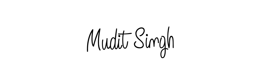 Create a beautiful signature design for name Mudit Singh. With this signature (Angelique-Rose-font-FFP) fonts, you can make a handwritten signature for free. Mudit Singh signature style 5 images and pictures png