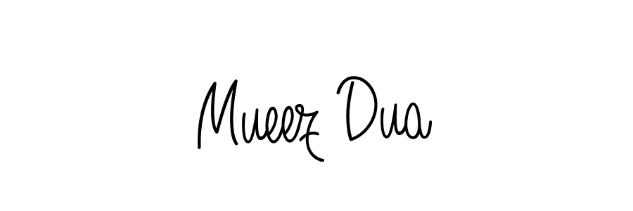 Design your own signature with our free online signature maker. With this signature software, you can create a handwritten (Angelique-Rose-font-FFP) signature for name Mueez Dua. Mueez Dua signature style 5 images and pictures png