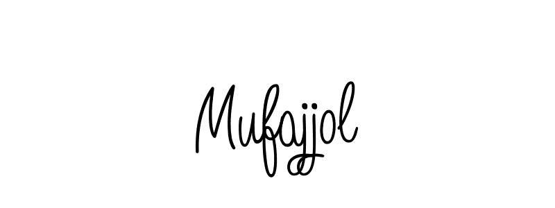 The best way (Angelique-Rose-font-FFP) to make a short signature is to pick only two or three words in your name. The name Mufajjol include a total of six letters. For converting this name. Mufajjol signature style 5 images and pictures png