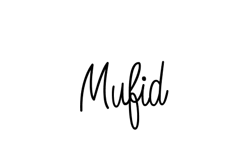 Create a beautiful signature design for name Mufid. With this signature (Angelique-Rose-font-FFP) fonts, you can make a handwritten signature for free. Mufid signature style 5 images and pictures png