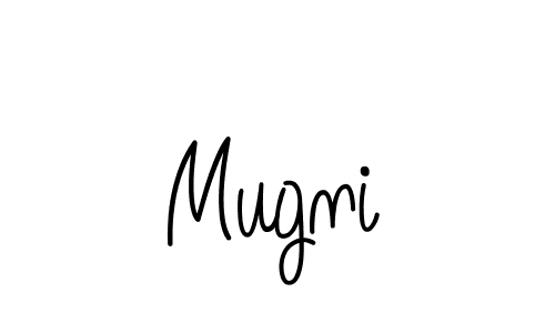 It looks lik you need a new signature style for name Mugni. Design unique handwritten (Angelique-Rose-font-FFP) signature with our free signature maker in just a few clicks. Mugni signature style 5 images and pictures png