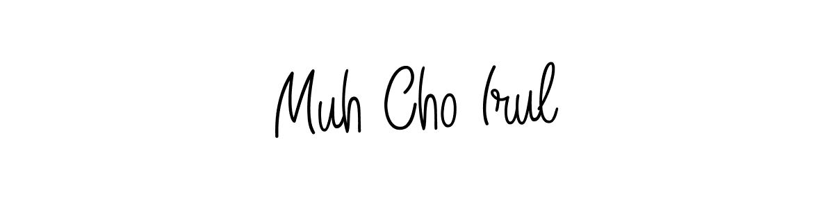 Also You can easily find your signature by using the search form. We will create Muh Cho Irul name handwritten signature images for you free of cost using Angelique-Rose-font-FFP sign style. Muh Cho Irul signature style 5 images and pictures png