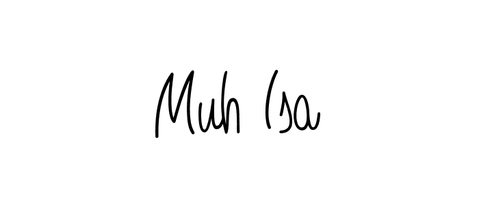 How to Draw Muh Isa signature style? Angelique-Rose-font-FFP is a latest design signature styles for name Muh Isa. Muh Isa signature style 5 images and pictures png