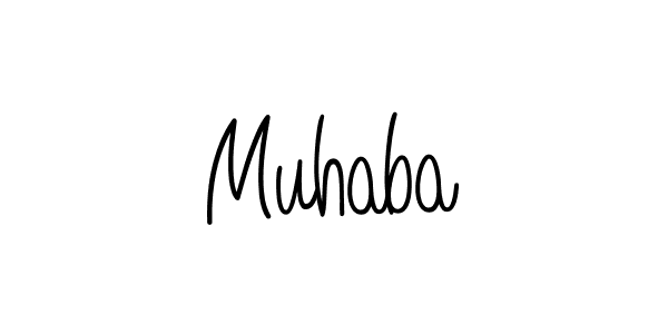 Make a beautiful signature design for name Muhaba. Use this online signature maker to create a handwritten signature for free. Muhaba signature style 5 images and pictures png