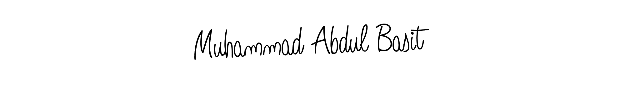 Make a beautiful signature design for name Muhammad Abdul Basit. With this signature (Angelique-Rose-font-FFP) style, you can create a handwritten signature for free. Muhammad Abdul Basit signature style 5 images and pictures png