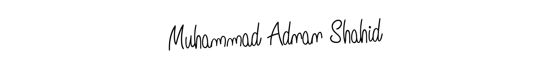 This is the best signature style for the Muhammad Adnan Shahid name. Also you like these signature font (Angelique-Rose-font-FFP). Mix name signature. Muhammad Adnan Shahid signature style 5 images and pictures png
