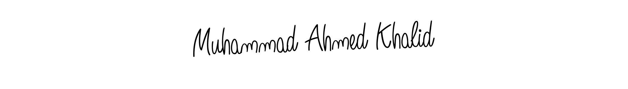 Muhammad Ahmed Khalid stylish signature style. Best Handwritten Sign (Angelique-Rose-font-FFP) for my name. Handwritten Signature Collection Ideas for my name Muhammad Ahmed Khalid. Muhammad Ahmed Khalid signature style 5 images and pictures png