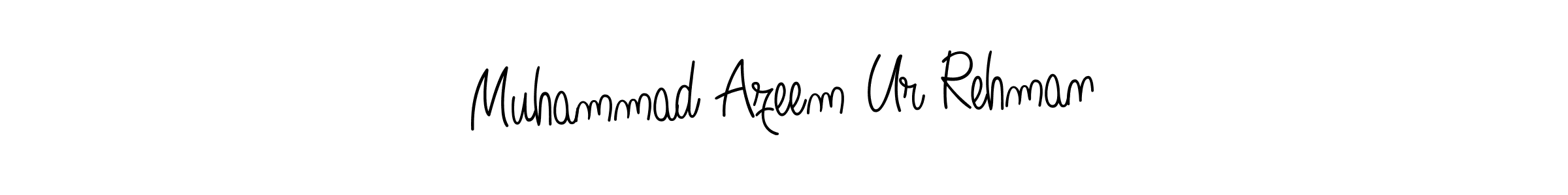 Muhammad Azeem Ur Rehman stylish signature style. Best Handwritten Sign (Angelique-Rose-font-FFP) for my name. Handwritten Signature Collection Ideas for my name Muhammad Azeem Ur Rehman. Muhammad Azeem Ur Rehman signature style 5 images and pictures png