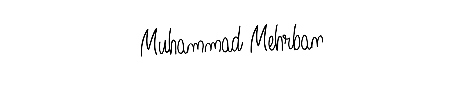 Also we have Muhammad Mehrban name is the best signature style. Create professional handwritten signature collection using Angelique-Rose-font-FFP autograph style. Muhammad Mehrban signature style 5 images and pictures png