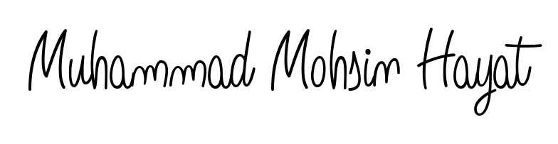 Make a short Muhammad Mohsin Hayat signature style. Manage your documents anywhere anytime using Angelique-Rose-font-FFP. Create and add eSignatures, submit forms, share and send files easily. Muhammad Mohsin Hayat signature style 5 images and pictures png