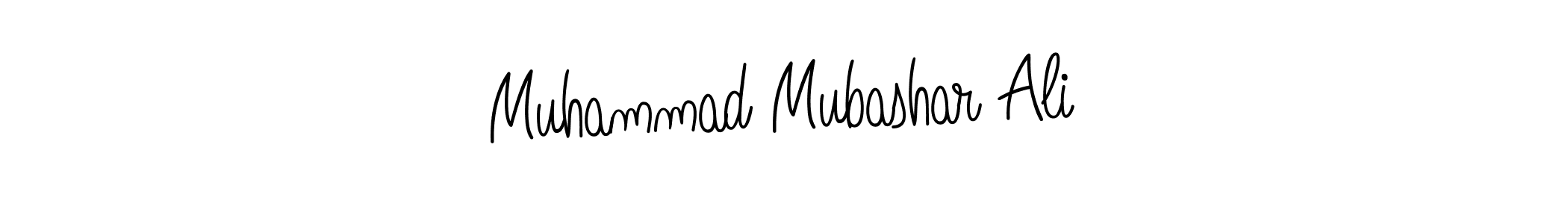 How to Draw Muhammad Mubashar Ali signature style? Angelique-Rose-font-FFP is a latest design signature styles for name Muhammad Mubashar Ali. Muhammad Mubashar Ali signature style 5 images and pictures png