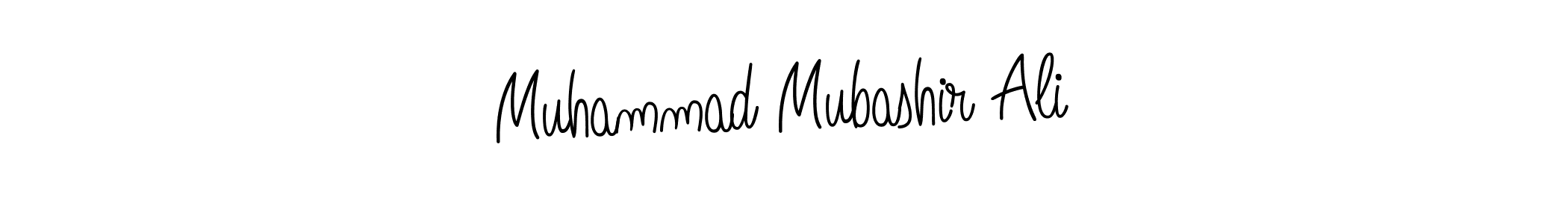 Muhammad Mubashir Ali stylish signature style. Best Handwritten Sign (Angelique-Rose-font-FFP) for my name. Handwritten Signature Collection Ideas for my name Muhammad Mubashir Ali. Muhammad Mubashir Ali signature style 5 images and pictures png