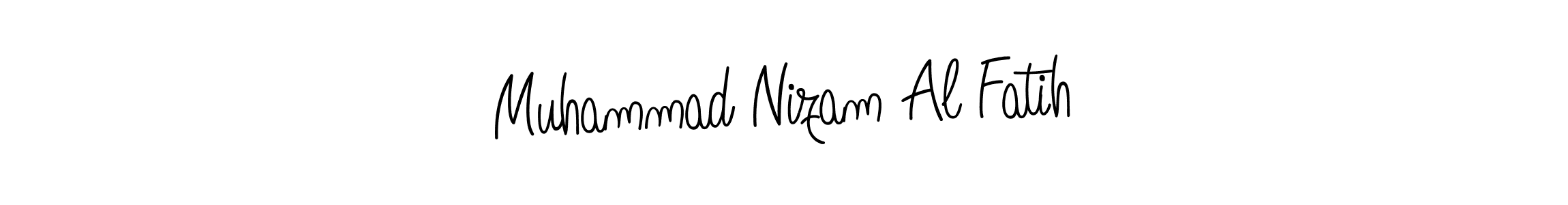 Make a beautiful signature design for name Muhammad Nizam Al Fatih. Use this online signature maker to create a handwritten signature for free. Muhammad Nizam Al Fatih signature style 5 images and pictures png