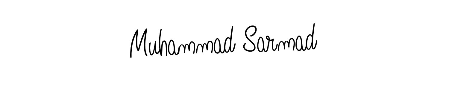 if you are searching for the best signature style for your name Muhammad Sarmad. so please give up your signature search. here we have designed multiple signature styles  using Angelique-Rose-font-FFP. Muhammad Sarmad signature style 5 images and pictures png