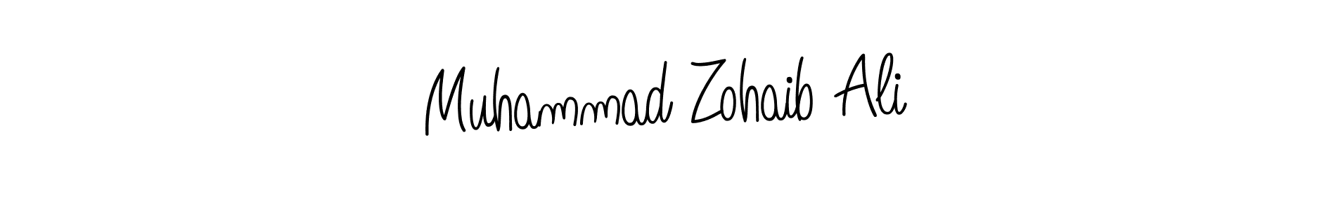 Create a beautiful signature design for name Muhammad Zohaib Ali. With this signature (Angelique-Rose-font-FFP) fonts, you can make a handwritten signature for free. Muhammad Zohaib Ali signature style 5 images and pictures png