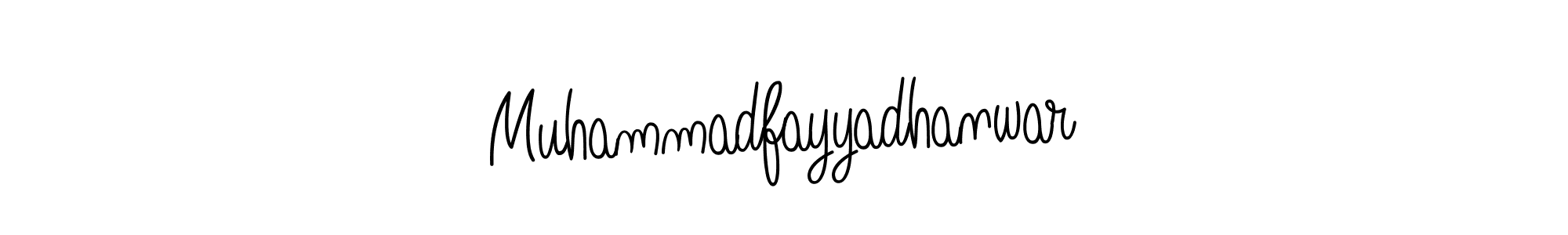 It looks lik you need a new signature style for name Muhammadfayyadhanwar. Design unique handwritten (Angelique-Rose-font-FFP) signature with our free signature maker in just a few clicks. Muhammadfayyadhanwar signature style 5 images and pictures png