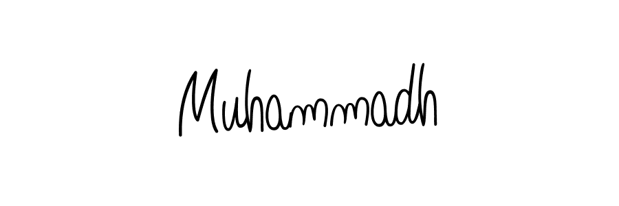 Muhammadh stylish signature style. Best Handwritten Sign (Angelique-Rose-font-FFP) for my name. Handwritten Signature Collection Ideas for my name Muhammadh. Muhammadh signature style 5 images and pictures png