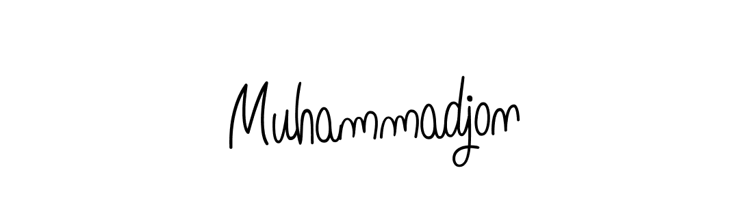 You can use this online signature creator to create a handwritten signature for the name Muhammadjon. This is the best online autograph maker. Muhammadjon signature style 5 images and pictures png