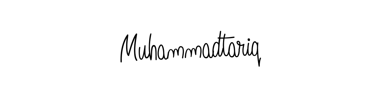 Design your own signature with our free online signature maker. With this signature software, you can create a handwritten (Angelique-Rose-font-FFP) signature for name Muhammadtariq. Muhammadtariq signature style 5 images and pictures png