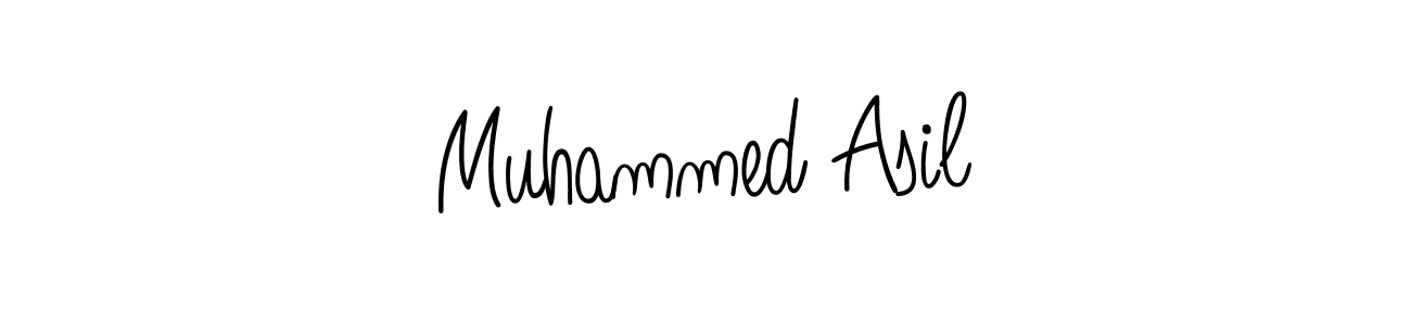 Muhammed Asil stylish signature style. Best Handwritten Sign (Angelique-Rose-font-FFP) for my name. Handwritten Signature Collection Ideas for my name Muhammed Asil. Muhammed Asil signature style 5 images and pictures png