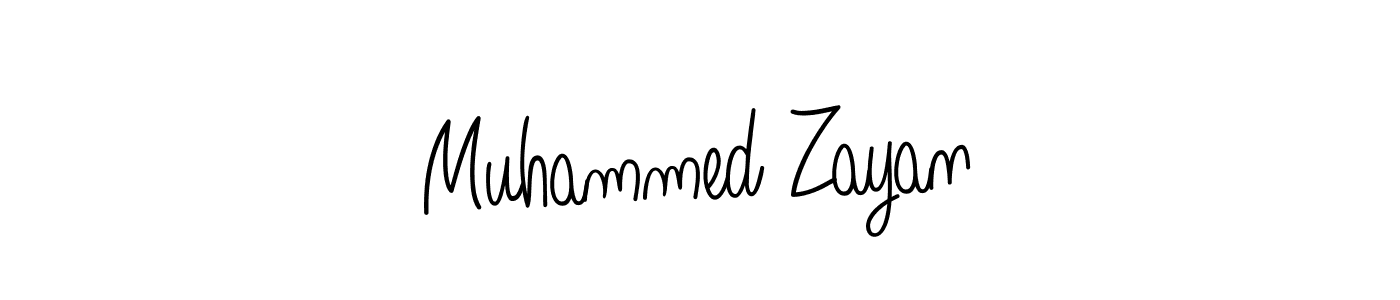 The best way (Angelique-Rose-font-FFP) to make a short signature is to pick only two or three words in your name. The name Muhammed Zayan include a total of six letters. For converting this name. Muhammed Zayan signature style 5 images and pictures png