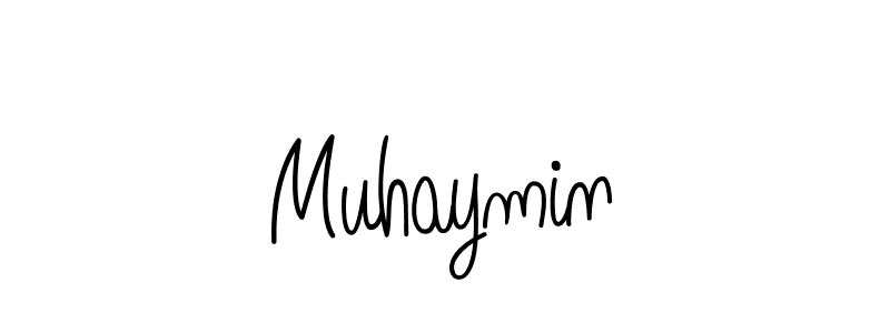 Create a beautiful signature design for name Muhaymin. With this signature (Angelique-Rose-font-FFP) fonts, you can make a handwritten signature for free. Muhaymin signature style 5 images and pictures png