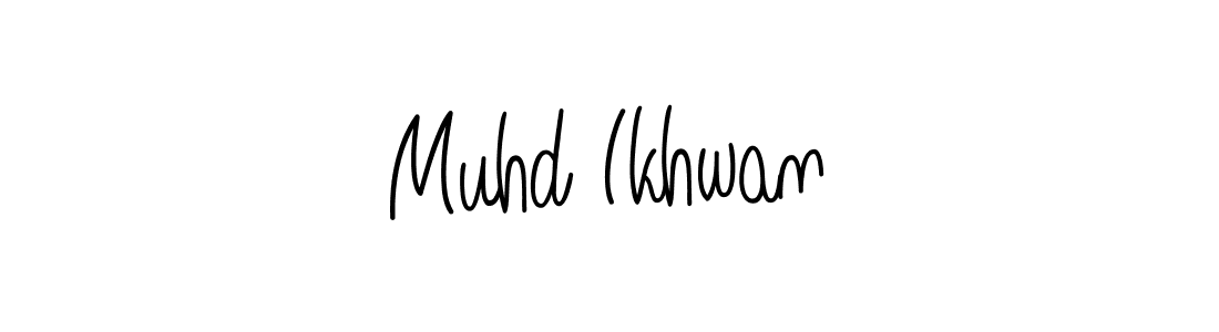 Also we have Muhd Ikhwan name is the best signature style. Create professional handwritten signature collection using Angelique-Rose-font-FFP autograph style. Muhd Ikhwan signature style 5 images and pictures png